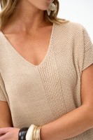 Bluzka Damska Niga Light Beige
