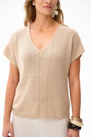 Bluzka Damska Niga Light Beige