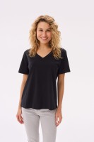 T-shirt Damski Mango Black