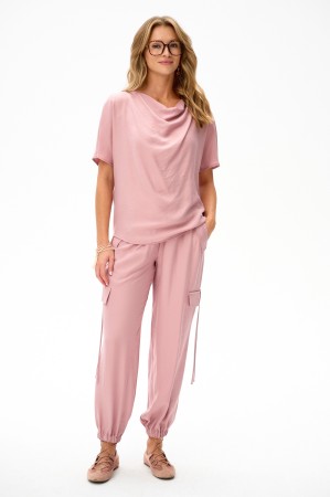 Spodnie Damskie Neri Antique Pink