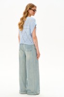 Bluzka Damska Haks Light Blue