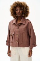 Kurtka Damska Palermo Light Brown