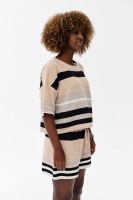 Bluzka Damska Oda Light Beige