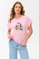 Bluzka Damska Garden Light Pink
