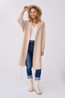 Płaszcz Damski Huggo Light Beige