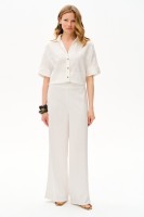 Spodnie Damskie Lumina Off White