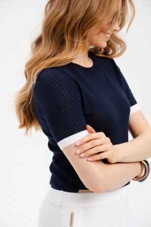 Bluzka Damska Motia Dark Navy