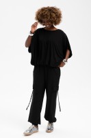 T-shirt Damski Ezra Black