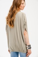 T-shirt Damski Ezra Khaki