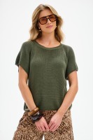 Top Damski Rene Khaki