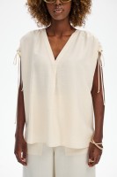 Bluzka Damska Alis Light Beige