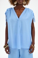 Bluzka Damska Alis Light Blue