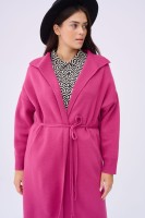 Płaszcz Damski Huggo Plus Size Rusted Rose