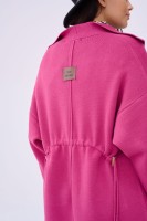Płaszcz Damski Huggo Plus Size Rusted Rose