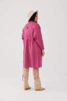 Płaszcz Damski Huggo Plus Size Rusted Rose