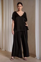 Bluzka Damska Cygaro Plus Size Czarny
