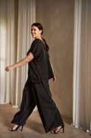 Bluzka Damska Cygaro Plus Size Czarny