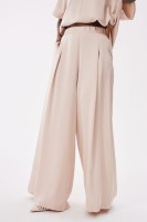 Spodnie Damskie Cygaro BS Świietlisty Beż