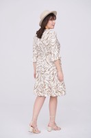 Sukienka Asiya Plus Size Ekri / Animal