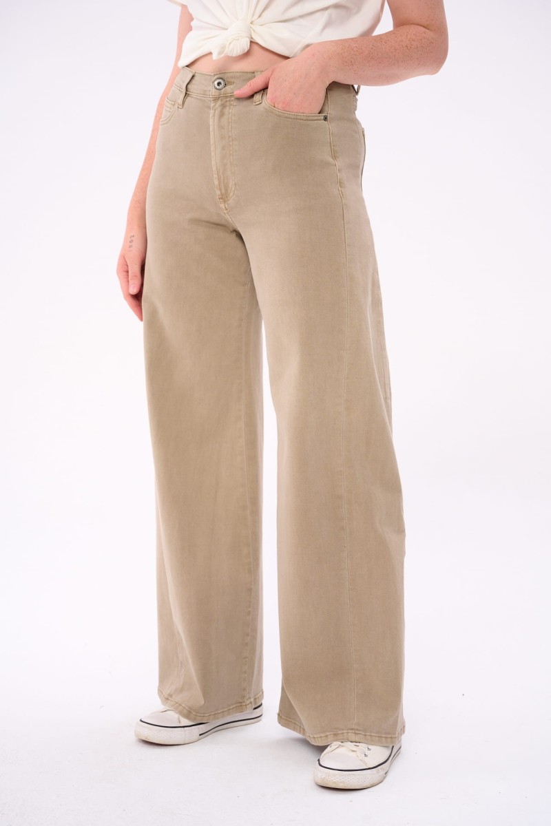 Jeansy Damskie 3D 9240 / 25 Beż