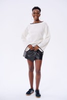 Sweter Damski Kenzo Ecru / Black