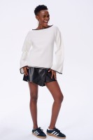 Sweter Damski Kenzo Ecru / Black
