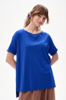Bluzka Damska Renzi Electric Indigo