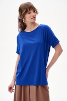 Bluzka Damska Renzi Electric Indigo