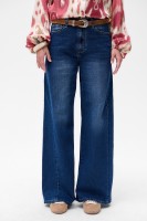 Jeansy Damskie 3D 9211-1 Denim