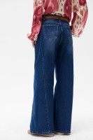 Jeansy Damskie 3D 9211-1 Denim