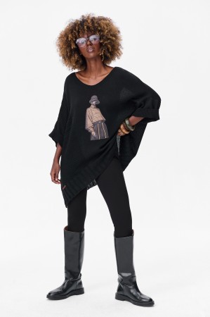 Sweter Damski Likola Black