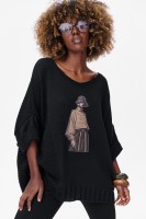 Sweter Damski Likola Black