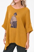 Sweter Damski Likola Turmeric