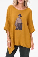 Sweter Damski Likola Turmeric