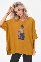 Sweter Damski Likola Turmeric