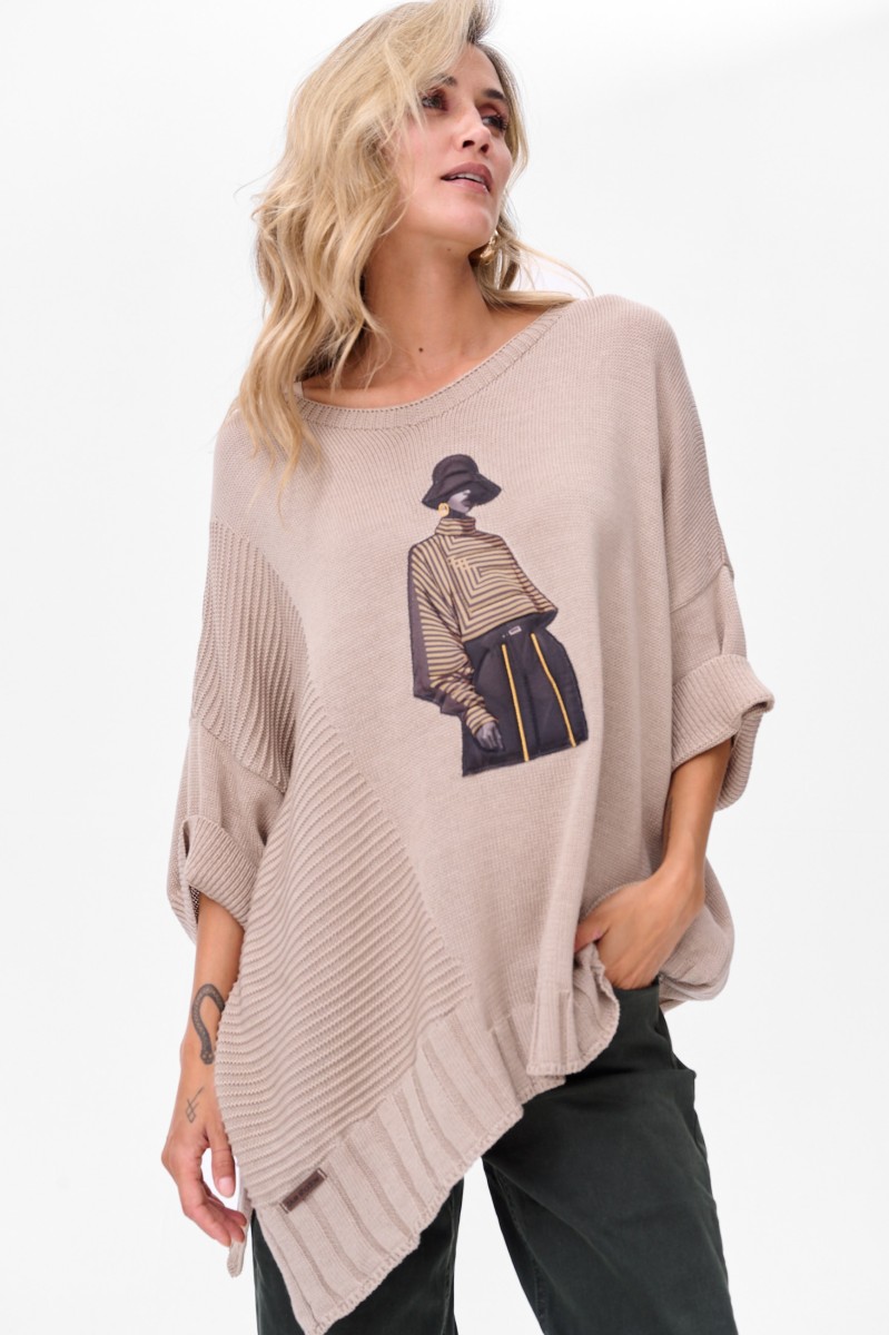 Sweter Damski Likola Stone