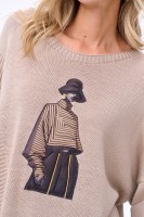 Sweter Damski Likola Stone