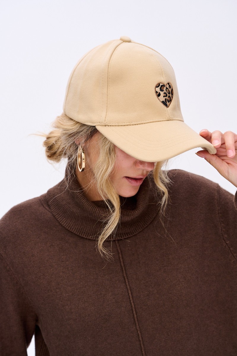 Czapka Z Daszkiem M7859 Beige