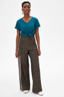 T-shirt Damski Mango Petrol