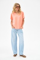 T-shirt Damski Mango Coral