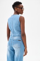Kamizelka Damska 3D 1730 Light Jeans