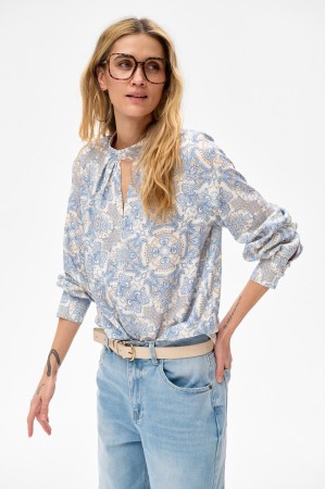 Bluzka Damska Ika 2 Light Blue