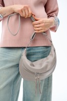 Torebka Damska L-129 Light Grey