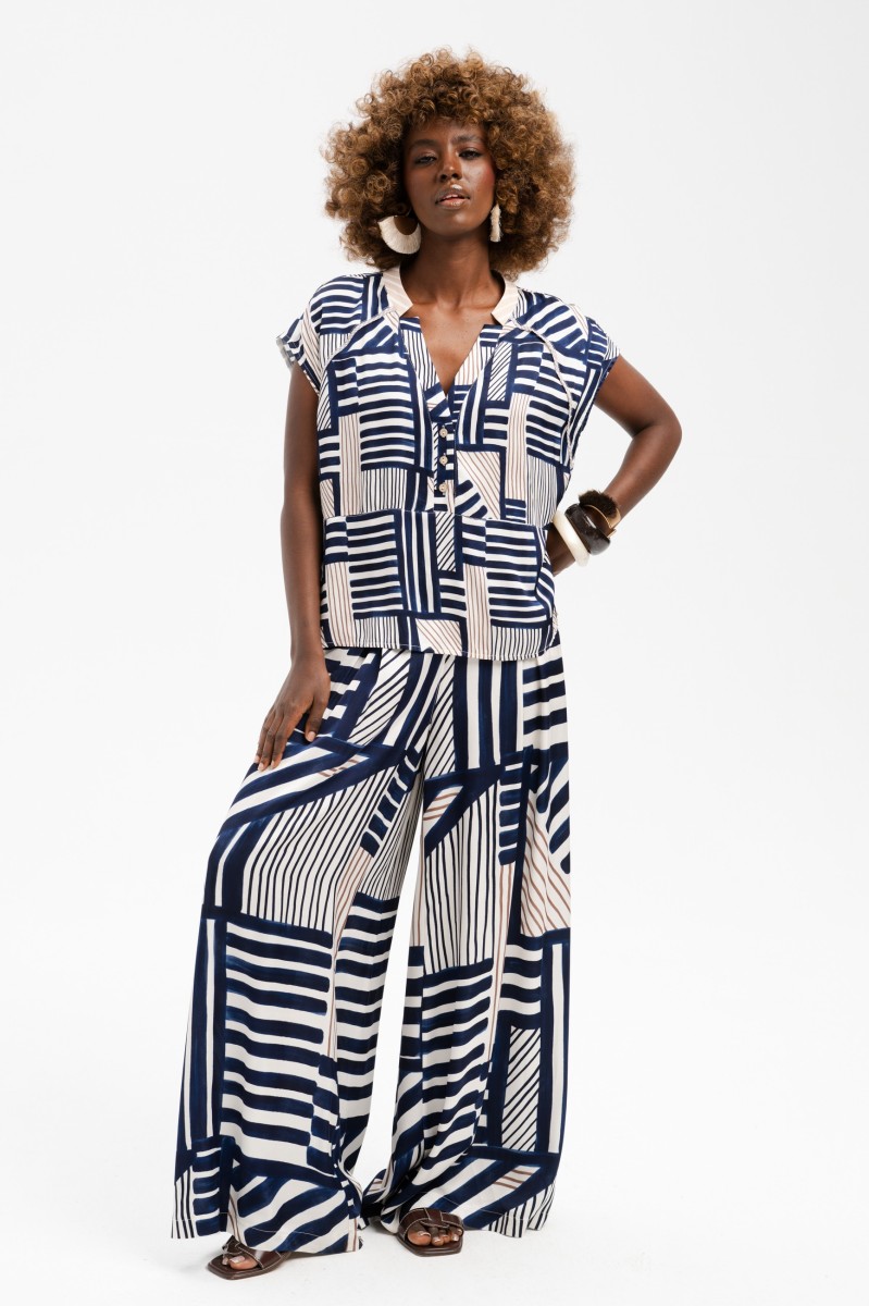 Spodnie Damskie Softly Navy