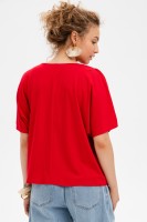 Bluzka Damska Binni Red