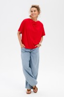 Bluzka Damska Binni Red