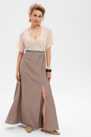 Sukienka Pralinka Dark Beige