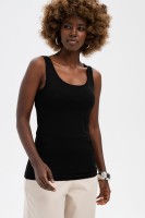Top Damski Skaneo Black