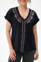 Bluzka Damska Calen Black