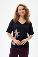 Bluzka Damska Olbi Black
